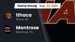 Recap: Ithaca  vs. Montrose  2023