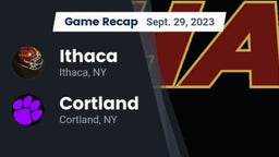 Recap: Ithaca  vs. Cortland  2023
