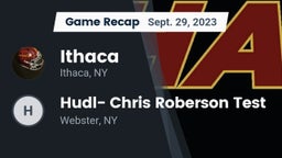Recap: Ithaca  vs. Hudl- Chris Roberson Test 2023
