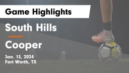South Hills  vs Cooper  Game Highlights - Jan. 13, 2024