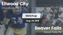 Matchup: Ellwood City vs. Beaver Falls  2018