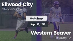 Matchup: Ellwood City vs. Western Beaver  2019