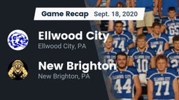 Recap: Ellwood City  vs. New Brighton  2020