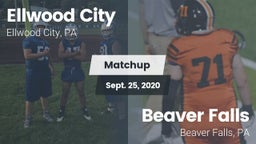 Matchup: Ellwood City vs. Beaver Falls  2020