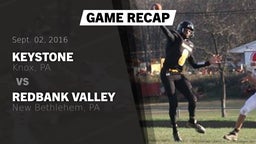 Recap: Keystone  vs. Redbank Valley  2016