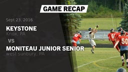Recap: Keystone  vs. Moniteau Junior Senior  2016