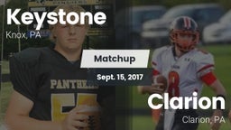 Matchup: Keystone vs. Clarion  2017