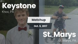 Matchup: Keystone vs. St. Marys  2017