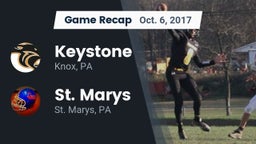 Recap: Keystone  vs. St. Marys  2017
