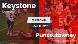 Matchup: Keystone vs. Punxsutawney  2017