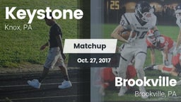 Matchup: Keystone vs. Brookville  2017
