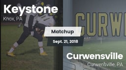 Matchup: Keystone vs. Curwensville  2018