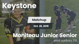 Matchup: Keystone vs. Moniteau Junior Senior  2018