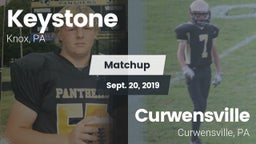 Matchup: Keystone vs. Curwensville  2019