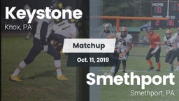 Matchup: Keystone vs. Smethport  2019