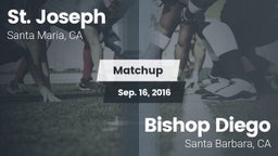 Matchup: St. Joseph vs. Bishop Diego  2016