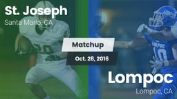 Matchup: St. Joseph vs. Lompoc  2016