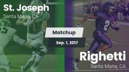 Matchup: St. Joseph vs. Righetti  2017