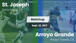 Matchup: St. Joseph vs. Arroyo Grande  2017