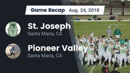 Recap: St. Joseph  vs. Pioneer Valley  2018