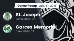 Recap: St. Joseph  vs. Garces Memorial  2018