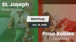 Matchup: St. Joseph vs. Paso Robles  2018
