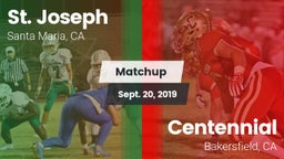Matchup: St. Joseph vs. Centennial  2019