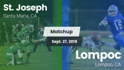 Matchup: St. Joseph vs. Lompoc  2019