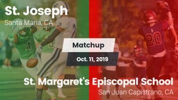 Matchup: St. Joseph vs. St. Margaret's Episcopal School 2019