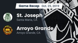 Recap: St. Joseph  vs. Arroyo Grande  2019