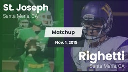 Matchup: St. Joseph vs. Righetti  2019