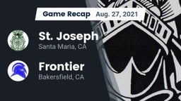 Recap: St. Joseph  vs. Frontier  2021