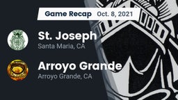 Recap: St. Joseph  vs. Arroyo Grande  2021