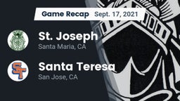 Recap: St. Joseph  vs. Santa Teresa  2021