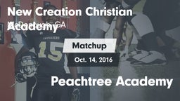Matchup: New Creations Christ vs. Peachtree Academy 2016
