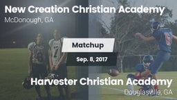 Matchup: New Creations Christ vs. Harvester Christian Academy  2017