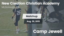 Matchup: New Creations Christ vs. Camp Jewell 2019