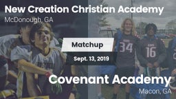 Matchup: New Creations Christ vs. Covenant Academy  2019