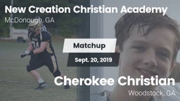 Matchup: New Creations Christ vs. Cherokee Christian  2019