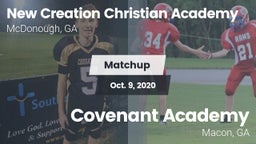 Matchup: New Creations Christ vs. Covenant Academy  2020