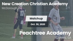 Matchup: New Creations Christ vs. Peachtree Academy 2020