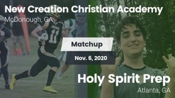 Matchup: New Creations Christ vs. Holy Spirit Prep  2020
