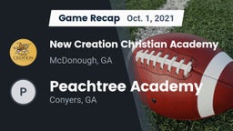 Recap: New Creation Christian Academy vs. Peachtree Academy 2021