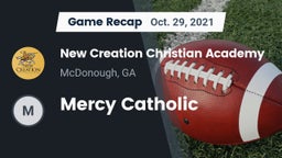 Recap: New Creation Christian Academy vs. Mercy Catholic 2021