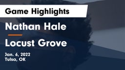 Nathan Hale  vs Locust Grove  Game Highlights - Jan. 6, 2022