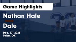 Nathan Hale  vs Dale  Game Highlights - Dec. 27, 2023