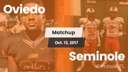 Matchup: Oviedo vs. Seminole  2017