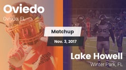 Matchup: Oviedo vs. Lake Howell  2017
