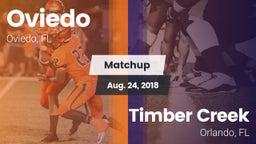 Matchup: Oviedo vs. Timber Creek  2018