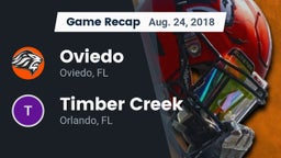 Recap: Oviedo  vs. Timber Creek  2018
